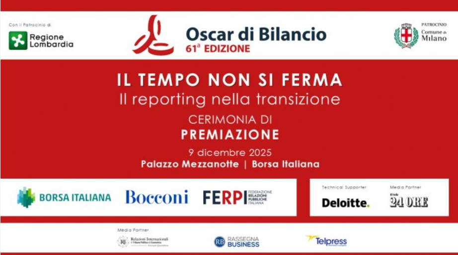 Oscar di Bilancio 2025 - Cerimonia di Premiazione